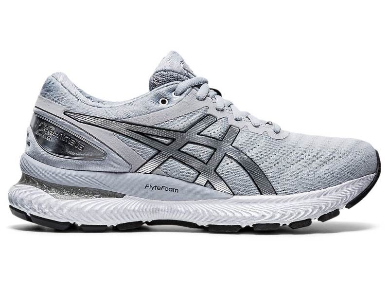 Dámské Běžecké Boty Asics GEL-NIMBUS 22 Platinum Šedé 13562SVKU